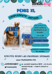 PENIS XL DESARROLLO SEXSHOP PUENTE PIEDRA 